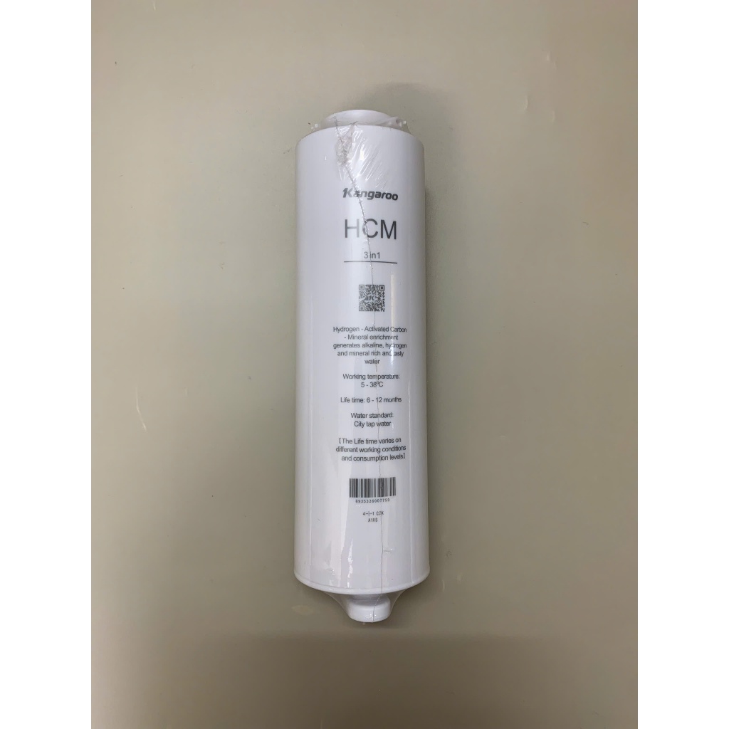 Lõi HCM 3in1 Khoáng Đá Kg400 Kangaroo Hàng Chính Hãng 3 Trong 1 Hydrogen Active Carbon Mineral Dùng Cho Model Kg400HU,..