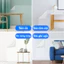 Decal Tĩnh Điện Trong Suốt Không Dùng Keo GreenHome, Giấy Dán Bảo Vệ Tường Chống Bẩn Dễ Lau Chùi