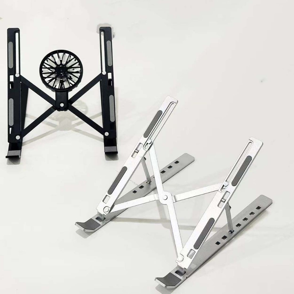 Giá Đỡ Laptop Mini Tản Nhiệt Chống Trượt Hợp Kim Loại ( Chân Kê Di Động Chịu Lực Ổn Định Nhỏ Gọn Tiện Dụng Giá Rẻ ) | BigBuy360 - bigbuy360.vn