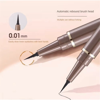 Bút kẻ mắt dạng lỏng đầu 0.1mm chống thấm nước và không bị nhòe
