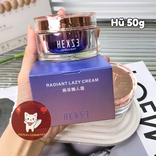 [HEXZE] Kem Lười Nâng Tone Hexze, Nâng Tone Tự Nhiên, Radiant Lazy Cream, 50g
