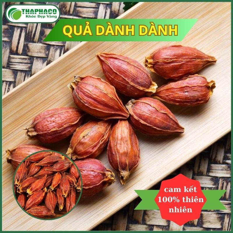 [Túi 1kg] Chi Tử/ Dành Dành Sấy Khô - Cao Cấp - Hàng sạch thơm giá tốt - Thaphaco