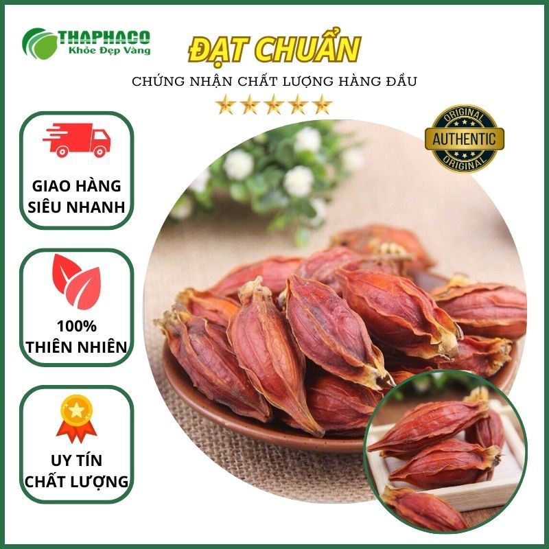 [Túi 1kg] Chi Tử/ Dành Dành Sấy Khô - Cao Cấp - Hàng sạch thơm giá tốt - Thaphaco