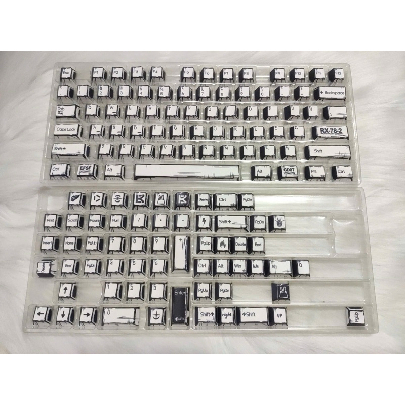 Keycaps Comic Gumdam profile cherry | BigBuy360 - bigbuy360.vn