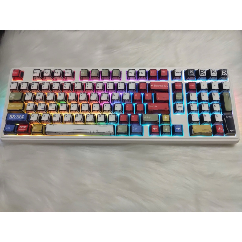 Keycaps Comic Gumdam profile cherry | BigBuy360 - bigbuy360.vn