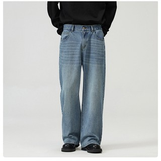 Quần Jean bò baggy nam nữ Xanh Đen RETRO Avocado ống rộng dáng suông xuông cạp cao nam bigsize 27-36