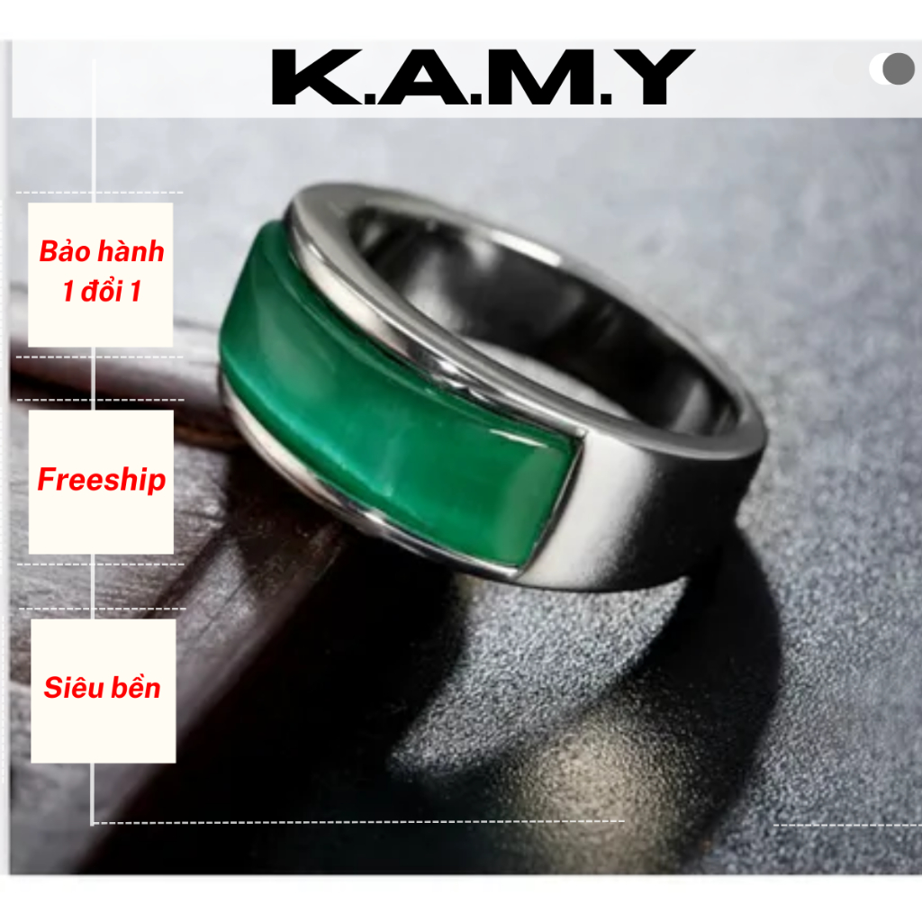 Nhẫn Nam Thiết Kế Yên Ngựa Tài Lộc May Mắn - Trang Sức KAMY