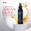 Tinh dầu khô K.win Black Professional 200ml dưỡng ẩm nếp tóc xoăn mềm mại