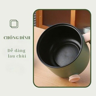 Nồi Lẩu Điện Đa Năng Có Lớp Chống Dính Điều Chỉnh Nhiệt, Nồi Lẩu Điện Mini Dung Tích 1.5 Lít - LQ