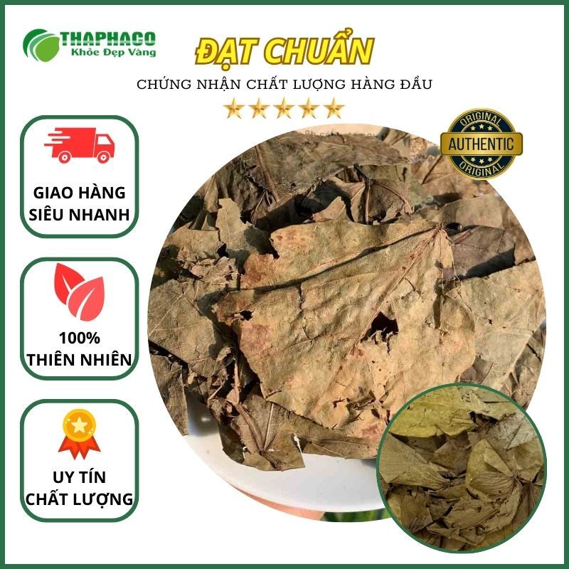[Túi 1kg] Lá Muồng Trâu Khô Nguyên Chất -  Thaphaco