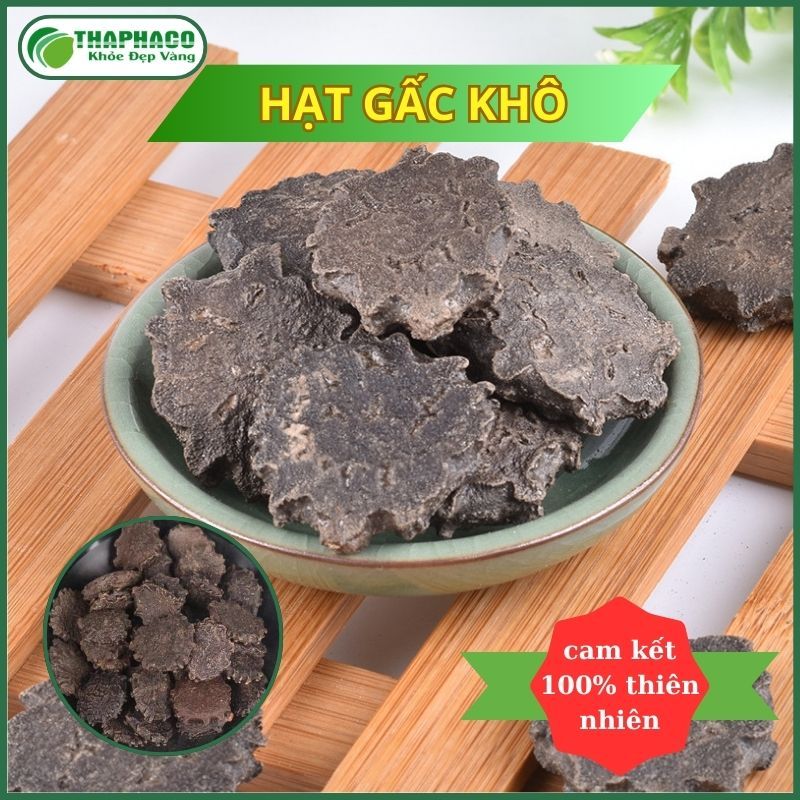 [Túi 1kg] Hạt gấc sấy khô - hàng sạch thơm cao cấp - Thảo Dược THAPHACO