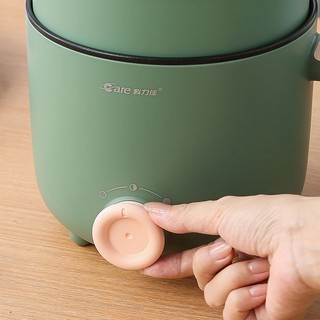 Nồi Lẩu Điện Đa Năng Có Lớp Chống Dính Điều Chỉnh Nhiệt, Nồi Lẩu Điện Mini Dung Tích 1.5 Lít - LQ