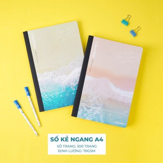 Sổ Giáo Án Classmate Sổ A4 200/260/300 Trang Sổ Ghi Chép, Soạn Văn Cho Học Sinh, Giáo Viên Vở A4 Dòng Kẻ Ngang, Kẻ Caro