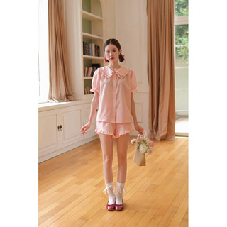 𝗛𝗮̀𝗻𝗴 𝗰𝗵𝗶́𝗻𝗵 𝗵𝗮̃𝗻𝗴 Bộ đồ ngủ mặc nhà pyjama BAMBI chất liệu kate nhăn tiểu thư - ON WORKSHOP