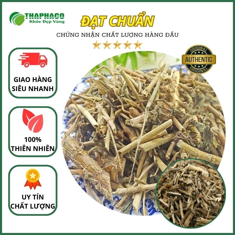 Dừa cạn sấy khô - Hàng sạch thơm cao cấp - Túi lớn loại 1kg - Thảo Dược Tấn Phát