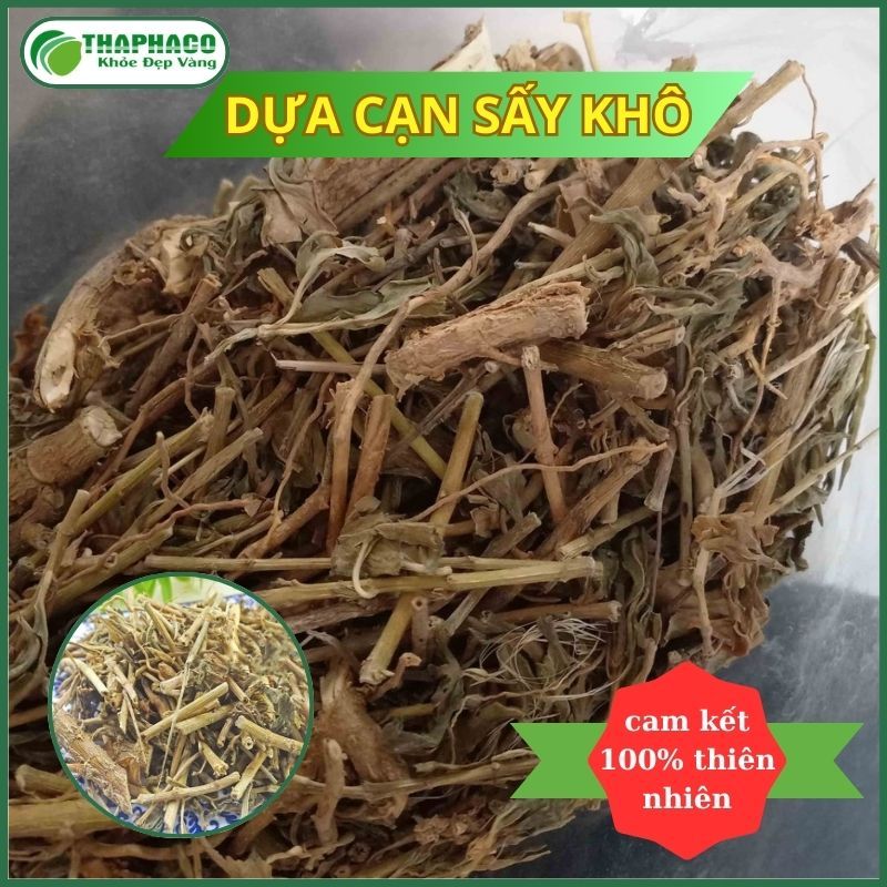 Dừa cạn sấy khô - Hàng sạch thơm cao cấp - Túi lớn loại 1kg - Thảo Dược Tấn Phát