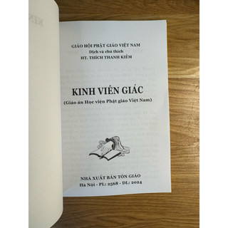 Sách - Kinh Viên Giác - HT Thích Thanh Kiểm