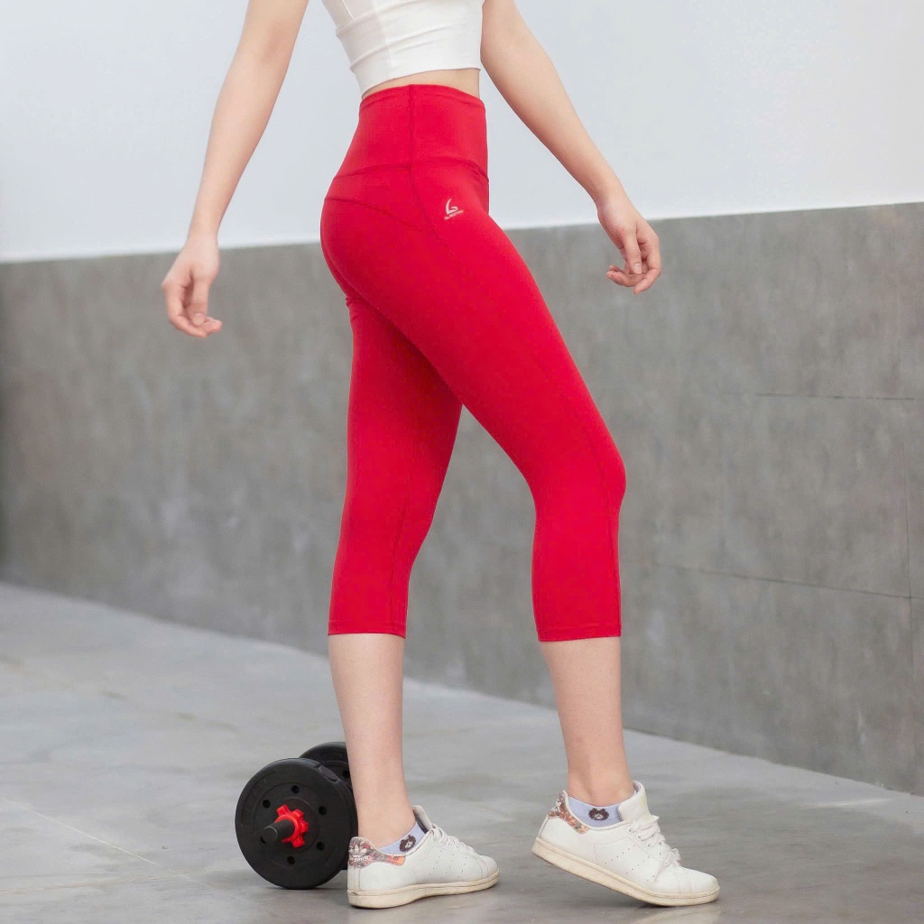 Quần Thể Thao Legging Genmax V3 Lửng Thời Trang Hottrend Gladimax, Quần Legging Nữ Hỗ Trợ Tập Gym Thấm Hút Mồ Hôi Tốt