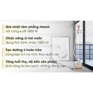 Bàn ủi hơi nước đứng BlueStone GSB-3941 1800W chính hãng 100% Trưng bày mới 98-99% BH 12 tháng
