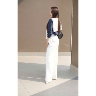 Quần Ống Suông Nữ Cạp To Eo Cao, Chất Tuýt sy Cao Cấp - Miolady QA001