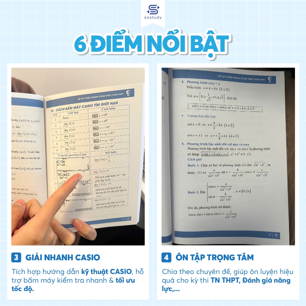Ảnh Sổ Tay Thần Thánh Công Thức Toán THPT 2025 - Biên soạn bởi thầy Nguyễn Tiến Đạt 4