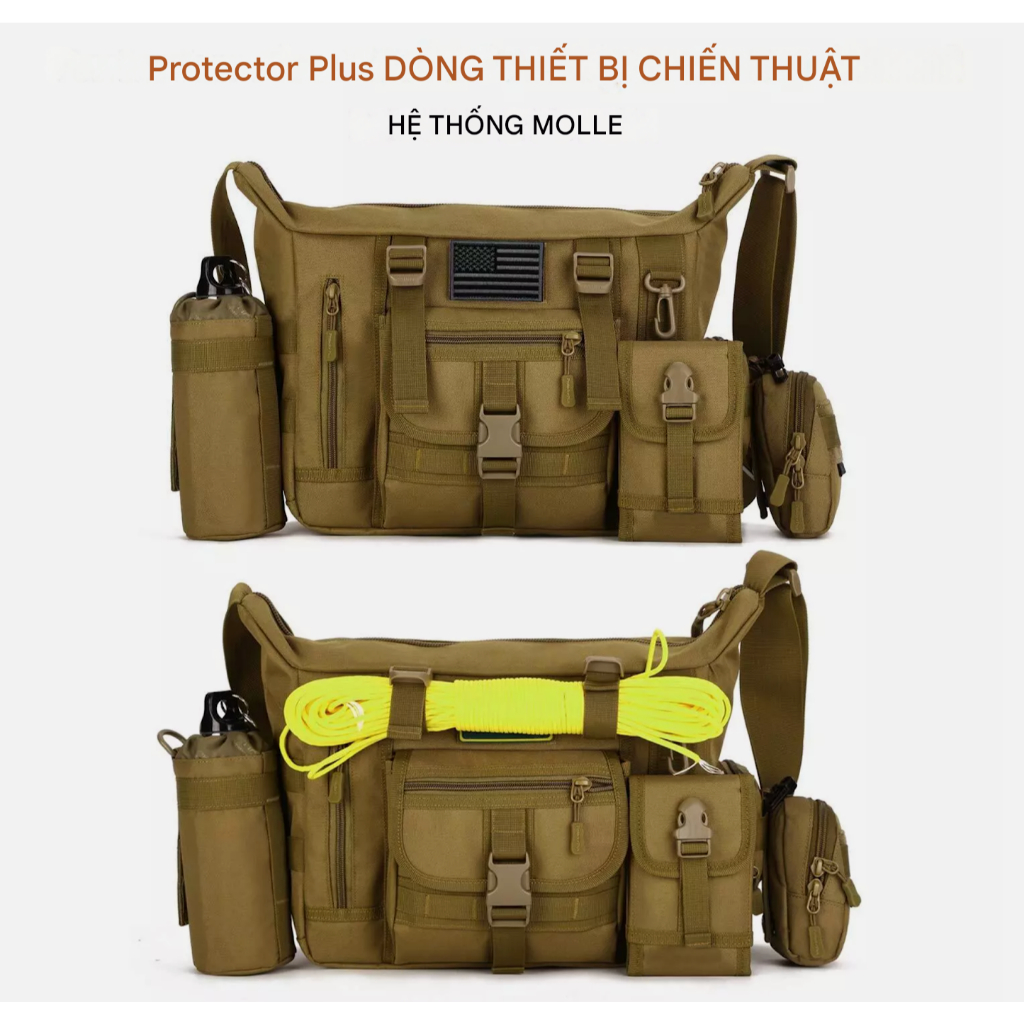 Cặp đeo vai chiến thuật COMMAN_Tactical Messenger Bag