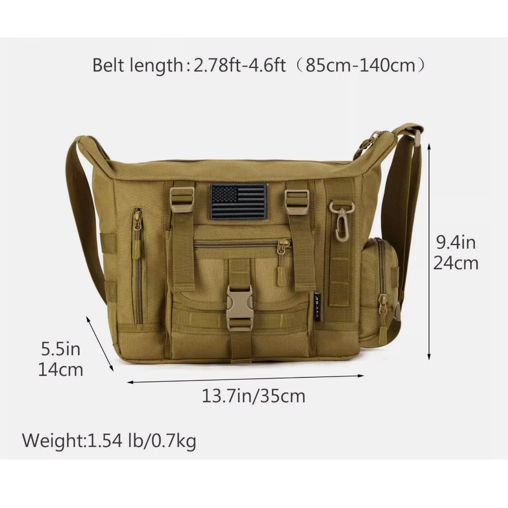 Cặp đeo vai chiến thuật COMMAN_Tactical Messenger Bag