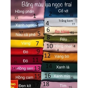 Quần Áo Dài Lụa Ngọc Trai nhiều màu cạp chun lưng và khoá trước, quần dài đẹp Q05