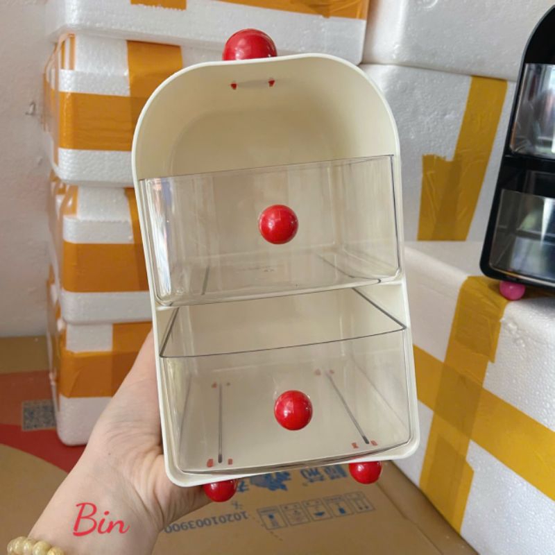 kệ mĩ phẩm 2 tầng xinh xắn decor❤️❤️❤️