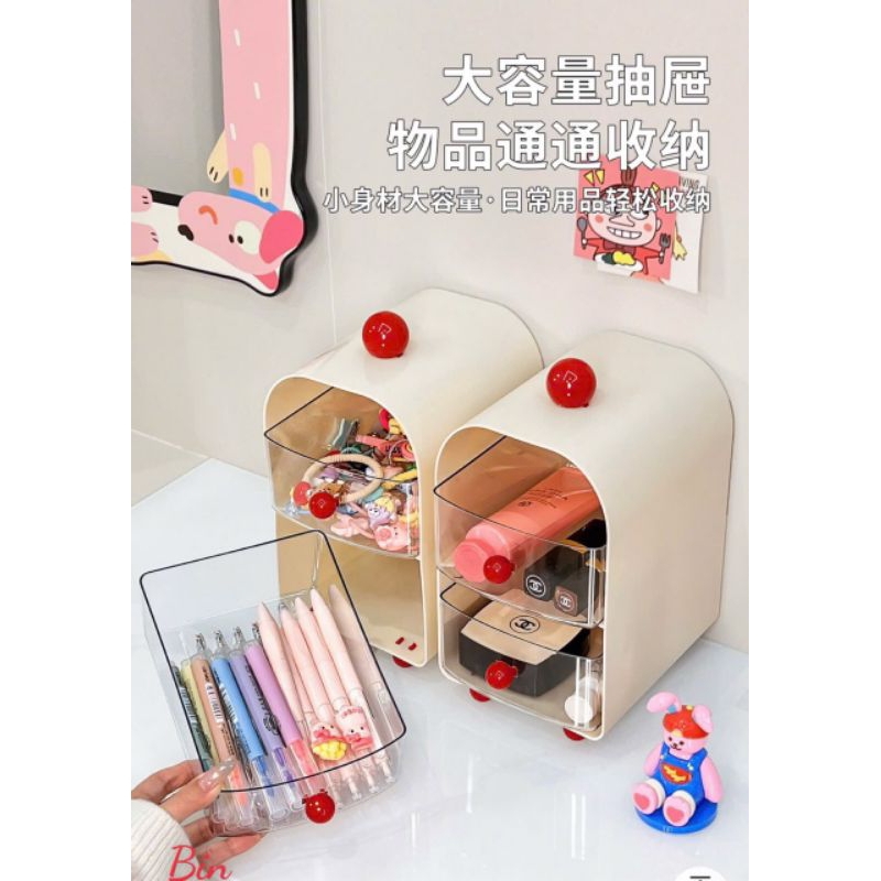 kệ mĩ phẩm 2 tầng xinh xắn decor❤️❤️❤️