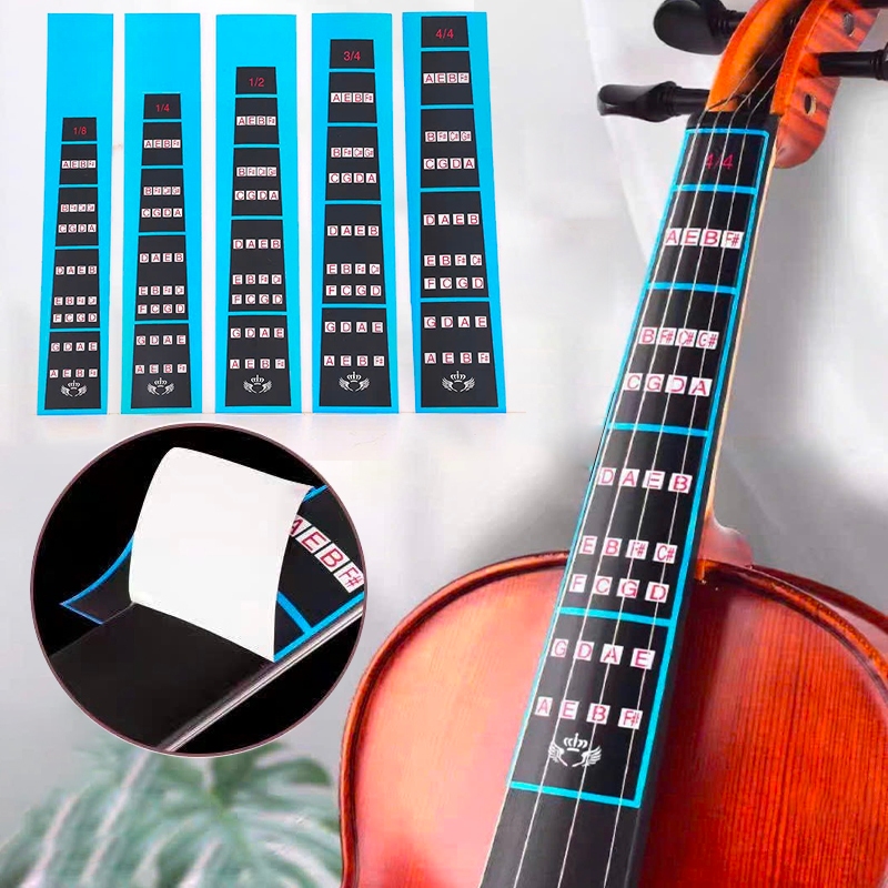 Miếng Dán Nốt Nhạc Bàn Phím Đàn Violin - Decal, Sticker Đánh Dấu Vị Trí ...
