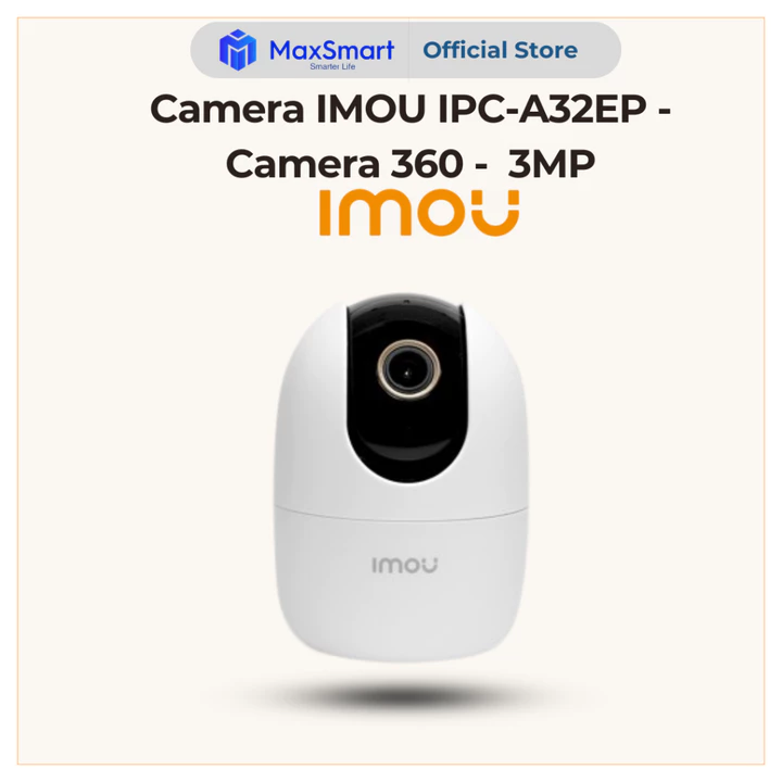 Camera IMOU IPC-A32EP – Camera 360, Camera WiFi 2K, Camera Đàm Thoại 2 Chiều