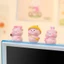Mô hình heo giả đá loại bóng ko hộp mini dễ thương tiểu cảnh, bày bàn làm việc, bàn học, taplo ô tô, đỉnh màn hình