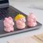 Mô hình heo giả đá loại bóng ko hộp mini dễ thương tiểu cảnh, bày bàn làm việc, bàn học, taplo ô tô, đỉnh màn hình