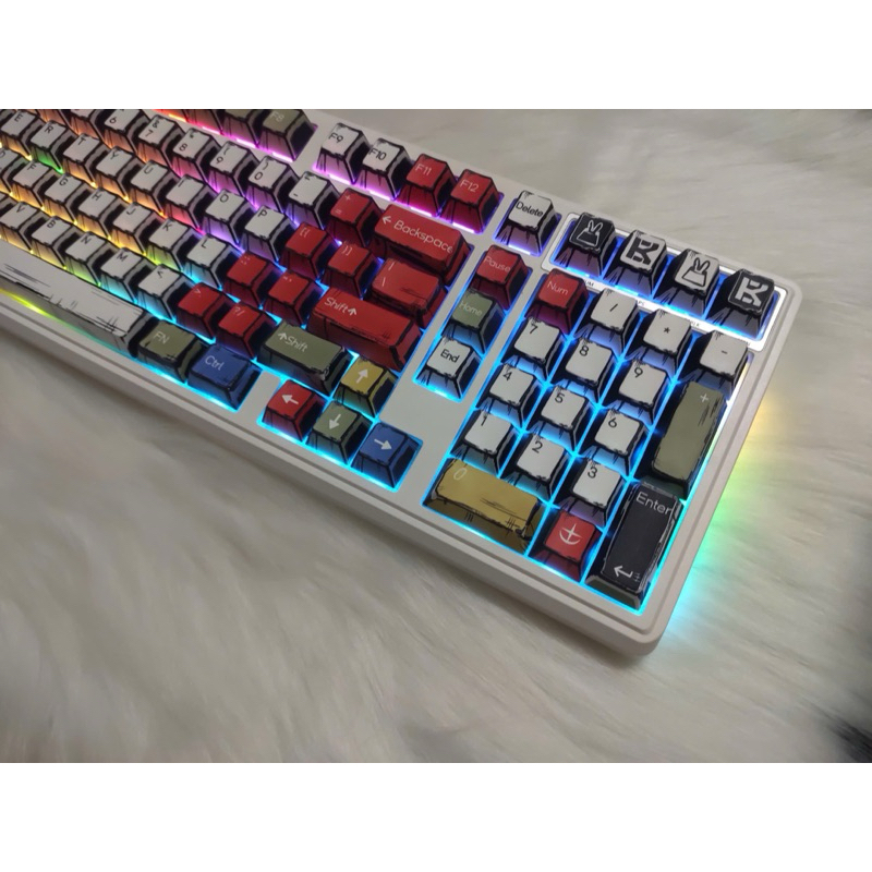Keycaps Comic Gumdam profile cherry | BigBuy360 - bigbuy360.vn