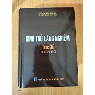 Sách - Kinh Thủ Lăng Nghiêm Trực Chỉ Trọn bộ