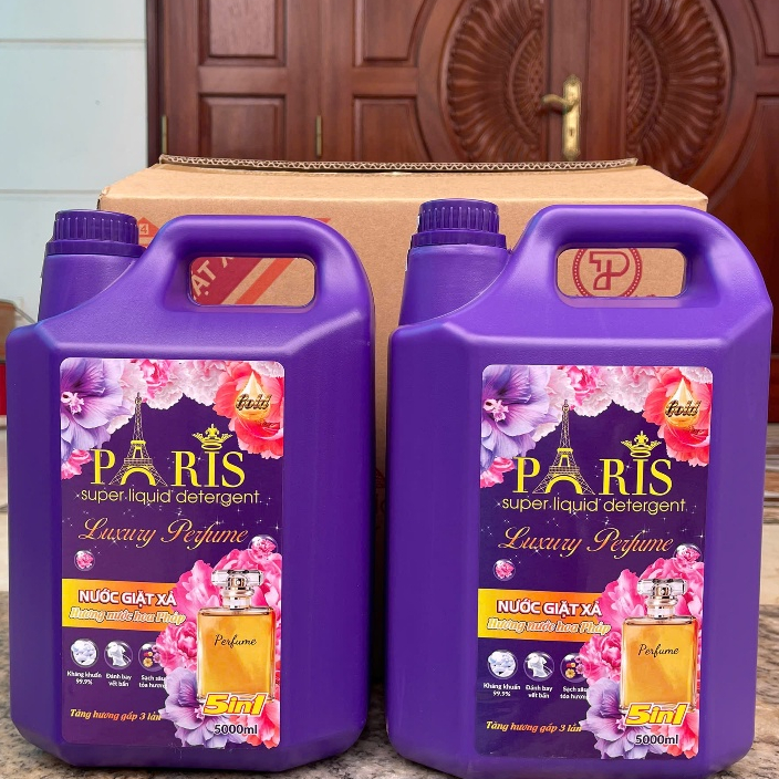 SỈ COMBO 2CAN (or 2TÚI ) NƯỚC GIẶT PARIS HƯƠNG HOA PHÁP, AN TOÀN CHO DA,LÀM SẠCH NHANH