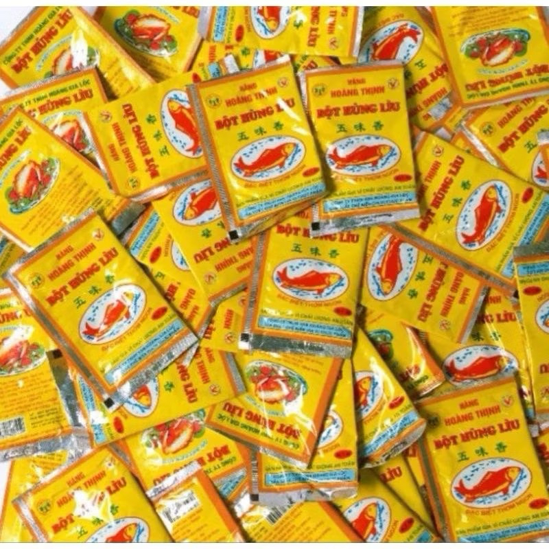 Sỉ bịch 50 gói gia vị húng lìu Hoàng Thịnh- 50 gói 5gr