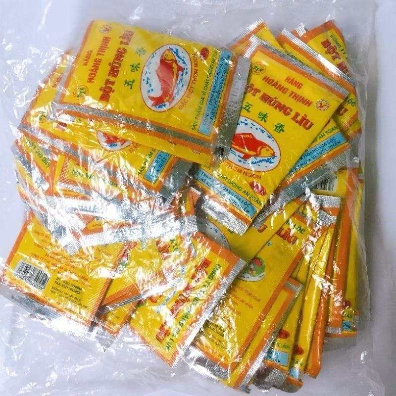 Sỉ bịch 50 gói gia vị húng lìu Hoàng Thịnh- 50 gói 5gr