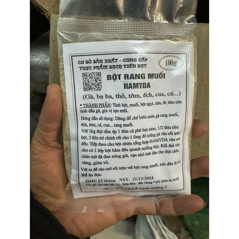 ( 500gr) Gói bột rang muối HAMYDA