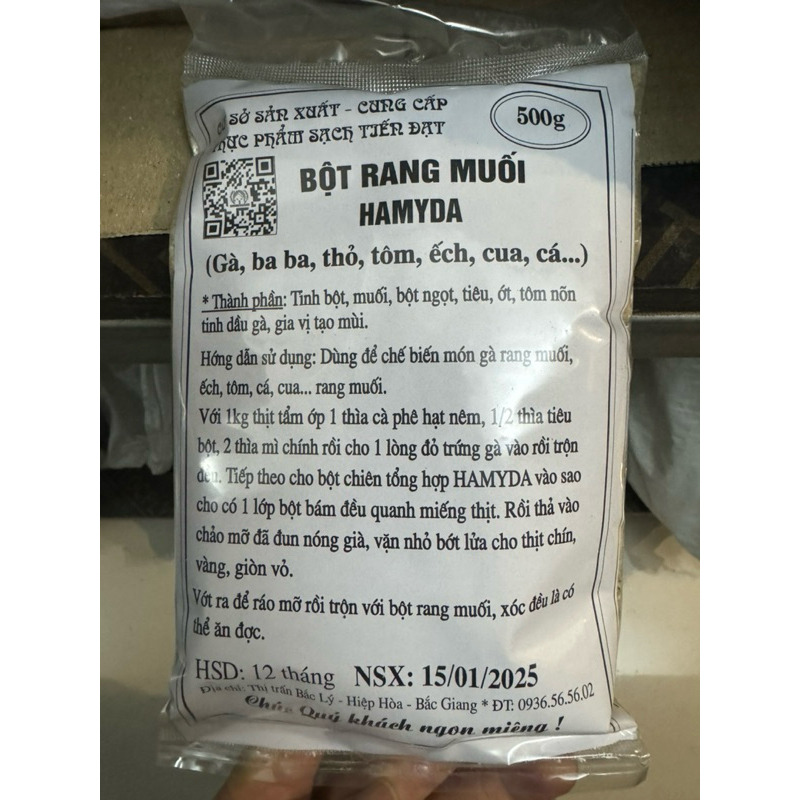 ( 500gr) Gói bột rang muối HAMYDA