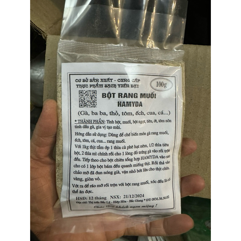 ( 500gr) Gói bột rang muối HAMYDA