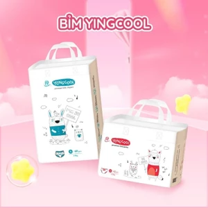 1 Bịch Bỉm YINGCOOL Size NB64/SD60/MD56/MQ50/L48/XL44/XXL42/XXXL40