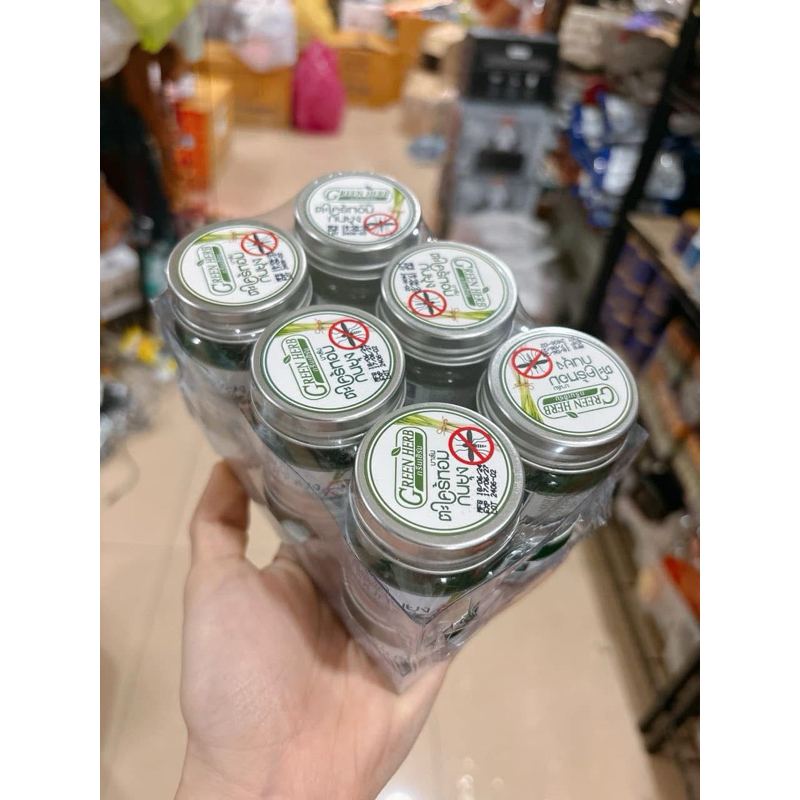 Cao bôi muỗi đốt Thái lan 30g, ngăn côn trùng cắn mẫu mới 1 lọ