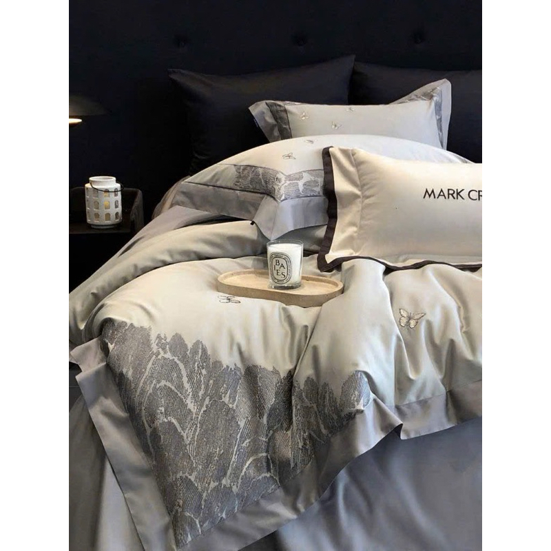 (TỔNG HỢP 17) Bộ chăn ga gối markcross cao cấp mềm mại MemMinbedding Luxury họa tiết tinh xảo đẳng cấp