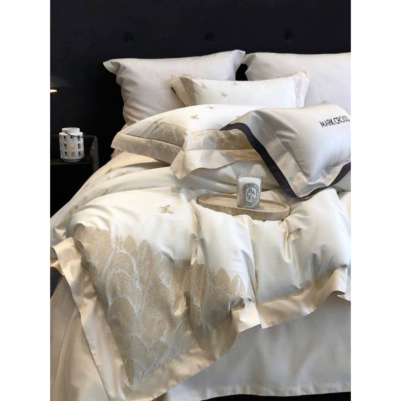 (TỔNG HỢP 17) Bộ chăn ga gối markcross cao cấp mềm mại MemMinbedding Luxury họa tiết tinh xảo đẳng cấp