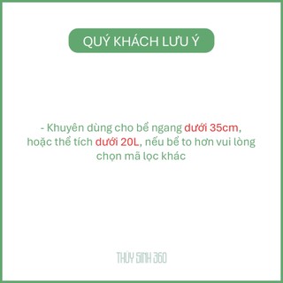 Lọc Thác Mini Coco HF-600 - Có Lọc Váng - Dùng Cho Bể Mini