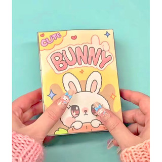 Đồ chơi bóc dán Squishy Nhà thỏ Bunny - Bé thỏ đáng yêu và búp bê Toca - Búp bê giấy