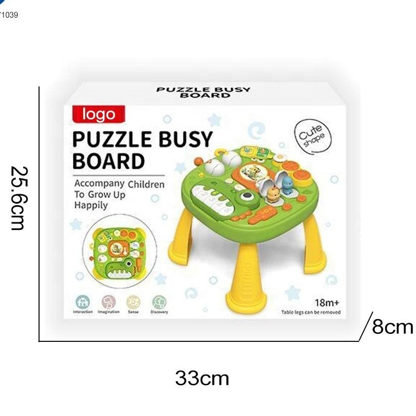 Bàn Montessori Đồ Chơi Bàn Bận Rộn Đa Chức Năng Khối Bận Rộn Giáo Dục Sớm - Đồ Chơi Cho Bé PUKAPI