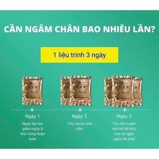 Thảo Mộc Ngâm Chân Túc Quang Tán Khử Hôi Chân, Thảo Dược Ngâm Chân Khử Hôi Nấm Chân, Cấp Ẩm Da Chân